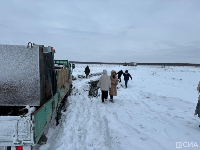 В якутском селе Кептин начались работы по восстановлению скважины