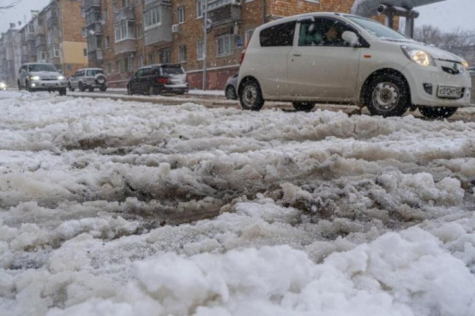 Приморцам назвали дату нового снегопада