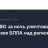 Силы ПВО за ночь уничтожили 29 украинских БПЛА над регионами России