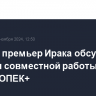 Путин и премьер Ирака обсудили аспекты совместной работы в рамках ОПЕК+...