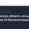 Воронежскую область ночью атаковали 35 беспилотников ВСУ