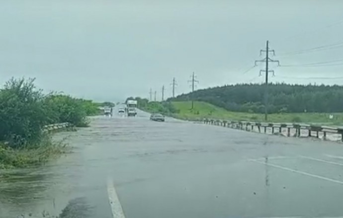 Дорога затоплена! В ГАИ обратились к магнитогорским водителям