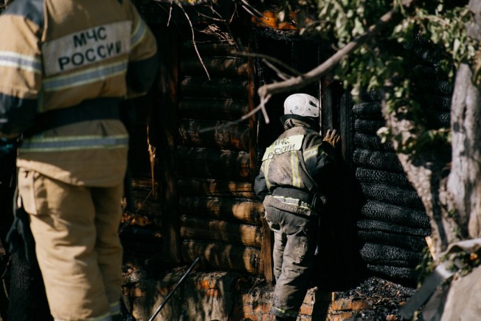 В Пензенской области мужчина погиб в огне