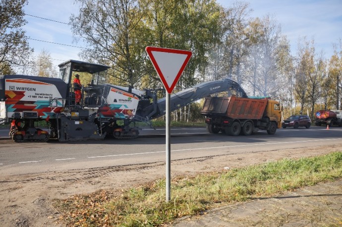 В Рыбинске стартовал ремонт Переборского тракта