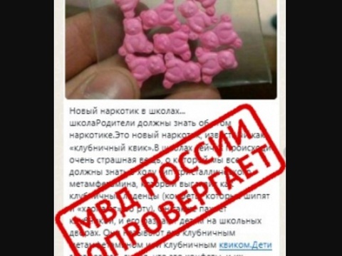 МВД по Мордовии сообщило о фейке про «клубничный квик» в родительских чатах