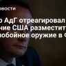 Лидер АдГ отреагировал на решение США разместить дальнобойное оружие в ФРГ