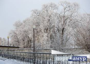 Сильные морозы будут держаться в Приамурье