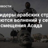 WP: лидеры арабских стран опасаются волнений у себя из-за смещения Асада