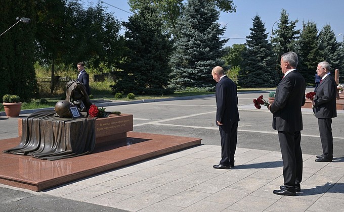 Владимир Путин прибыл в Беслан