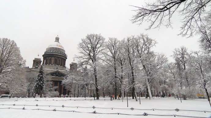 В Петербурге 16 февраля пройдет снег