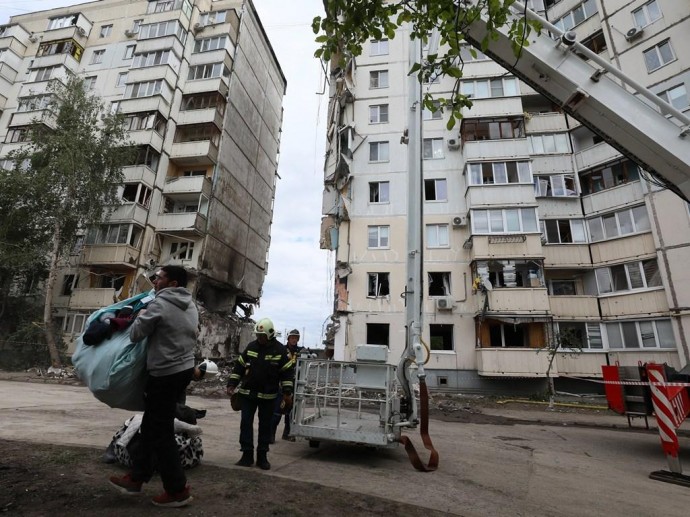 В Белгороде строительство на месте обрушившейся части дома на Щорса начнут в сентябре