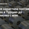 Россия нарастила поставки железа в Турцию до максимума с мая