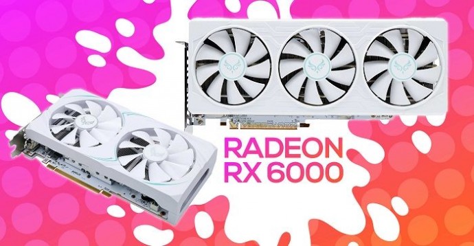 Zephyr выпустила видеокарты Radeon RX 6000 с белым дизайном печатной платы