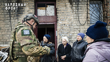 НФ доставил гуманитарную помощь в недавно освобожденные города Донбасса