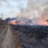 Крупный пал восемь часов тушили в Моховой Пади Благовещенска