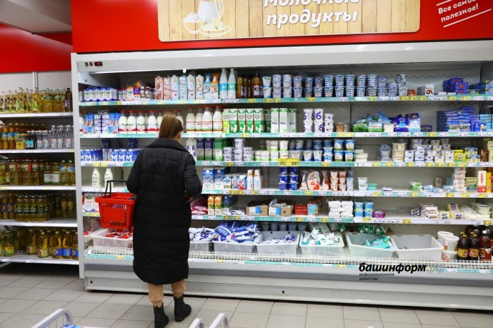 В магазинах Башкирии открыты более 80 точек продажи белорусской продукции