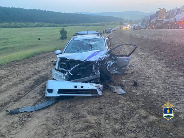 В Бурятии в тройном ДТП погибла женщина