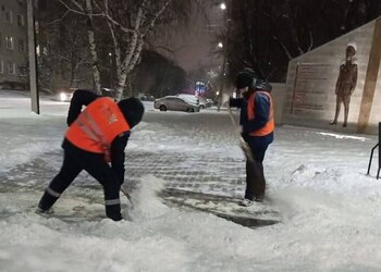 Благовещенцы поблагодарили сотрудников ГСТК, работавших в снегопад