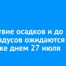 Отсутствие осадков и до +28 градусов ожидаются в Иркутске днем 27 июля