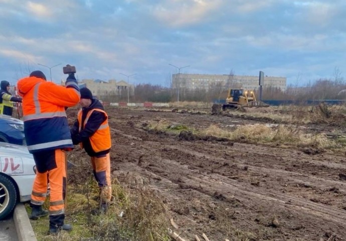 В Великом Новгороде началось строительство продолжения улицы Большая Московская