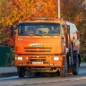 Круглосуточно и по стандарту: в Южно-Сахалинске поддерживают чистоту и порядок на дорогах