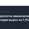 Пассажиропоток авиакомпаний РФ в I полугодии вырос на 7,5%