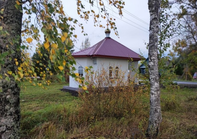 В Чудовском районе освятили часовню в честь Всех Новгородских святых