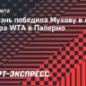 Циньвэнь победила Мухову в финале турнира WTA в Палермо