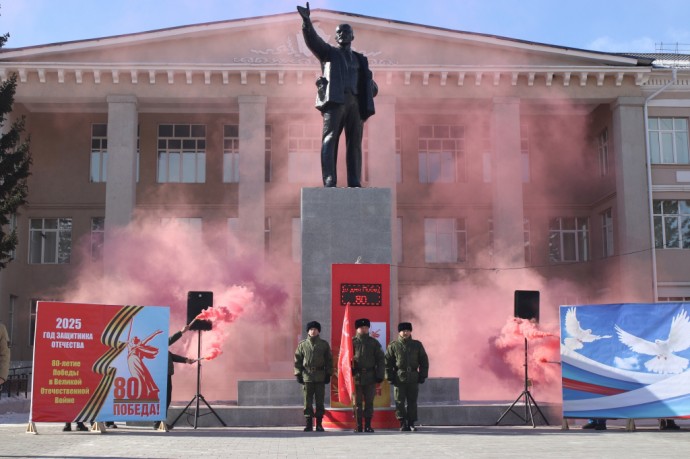 В Закаменске стартовали акции, посвящённые юбилею Победы