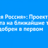 «Единая Россия»: Проект бюджета на ближайшие три года одобрен в первом чтении