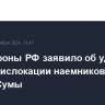 Минобороны РФ заявило об ударе по пункту дислокации наемников вблизи города Сумы