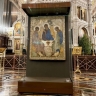 Икону Андрея Рублева "Троица" доставили в Храм Христа Спасителя