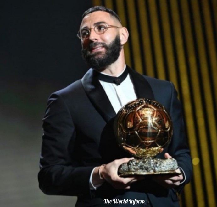 Карим Бензема получил «Золотой мяч» и признан лучшим футболистом сезона