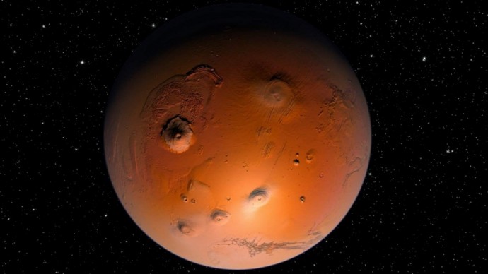 ​На Марсе обнаружен новый гигантский вулкан
