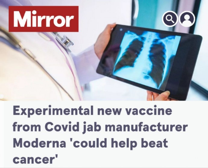 Новая экспериментальная вакцина от производителя вакцин от коронавируса Moderna может победить рак