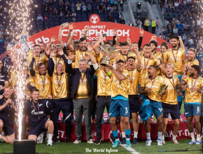 Петербургский «Зенит» выиграл Суперкубок России