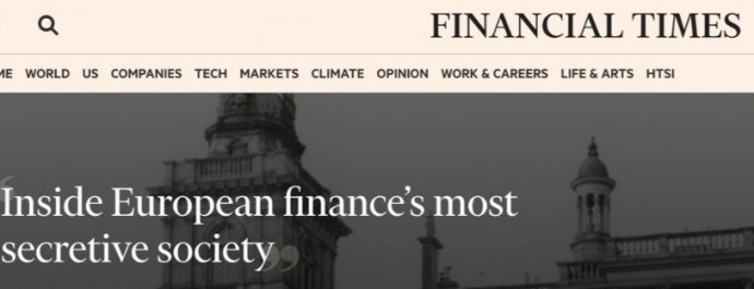 Раскрыт самый секретный клуб европейских банкиров, который действует уже 70 лет