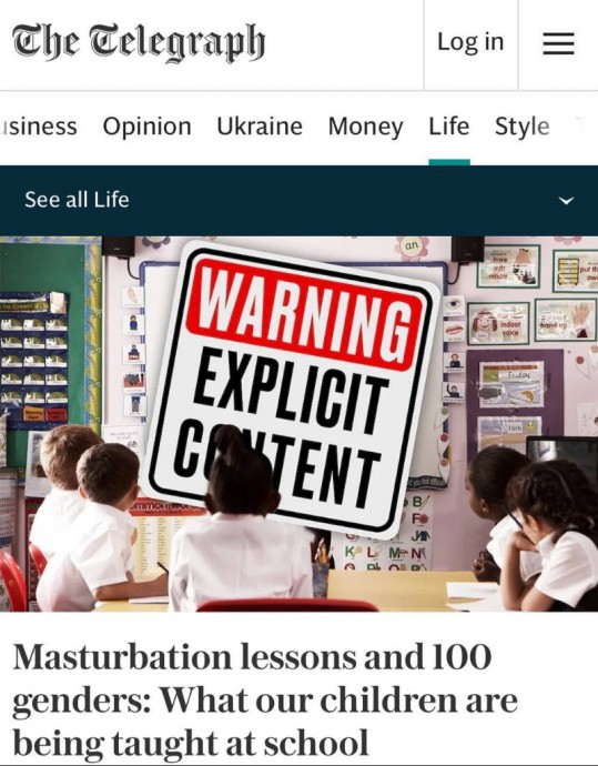 «Уроки мастурбации и сто полов: чему учат наших детей в школе?»