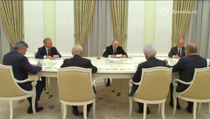 Основные заявления Путина на встрече с лидерами фракций Государственной Думы
