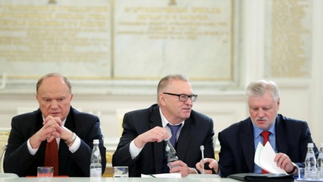 Жириновский, Зюганов и Миронов засветились в деле Эпштейна