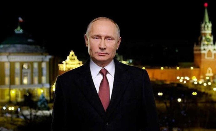 Новогоднее обращение президента Владимира Путина к гражданам России