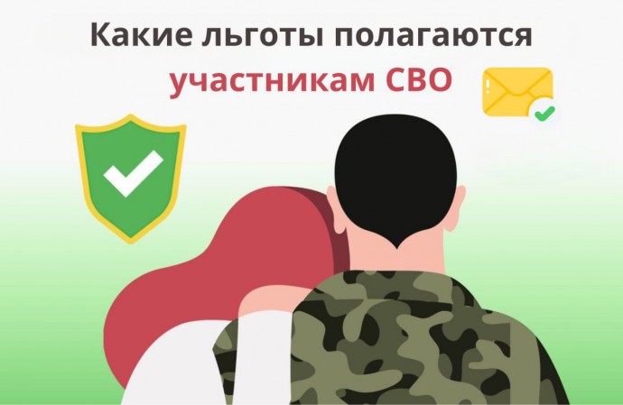 Меры социальной поддержки для участников СВО.