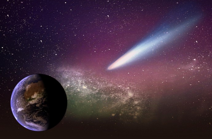 Найдены следы кометы, столкнувшейся с Землёй 12800 лет назад