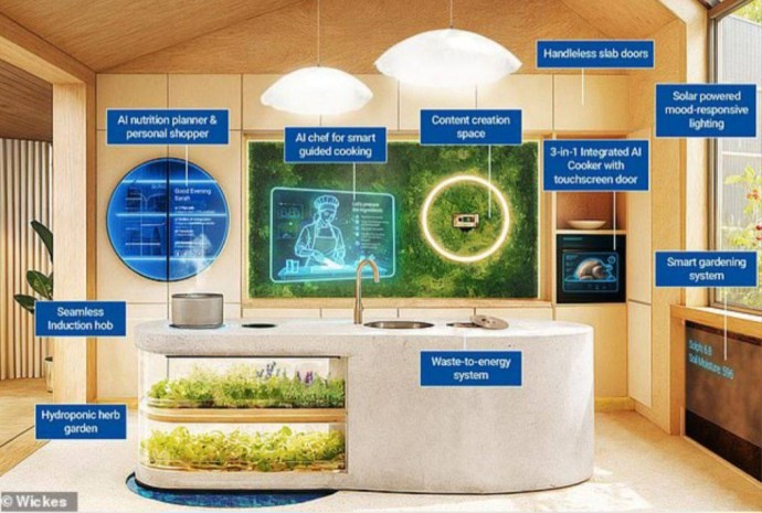 Новое поколение считает, что на кухне будущего нет места громоздкой устаревшей технике