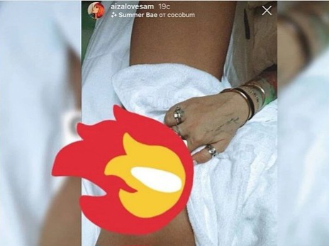 Слив порно фото Айза Анохина бывшая супруга рэпера Гуфа